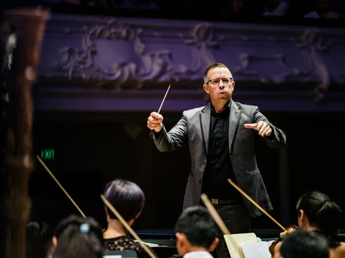 David Kay conducting